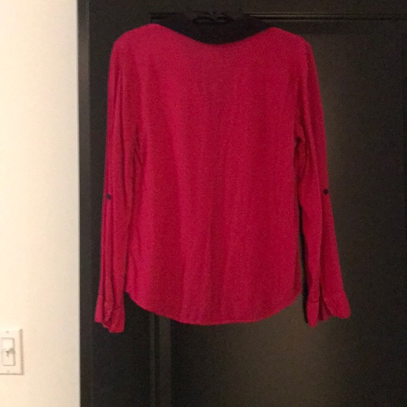 Splendid fuchsia button down - Picture 2 of 2